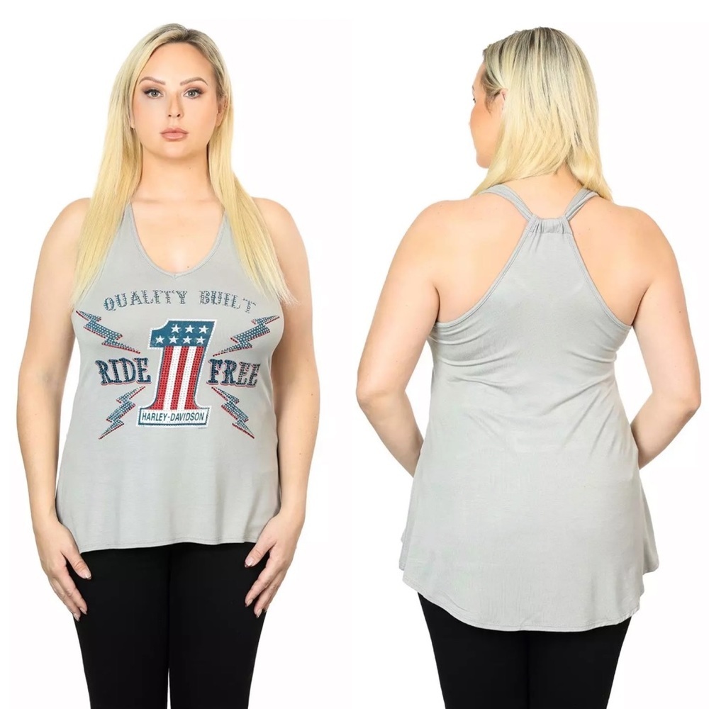 Harley-Davidson Women´s Tank Top #1 Racing Off and Running - 1X